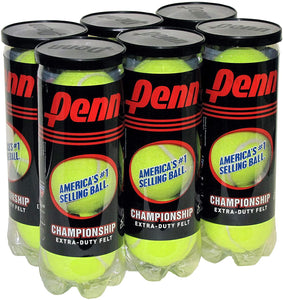 Penn Championship Tennis Balls - Extra Duty Felt Pressurized Tennis Balls