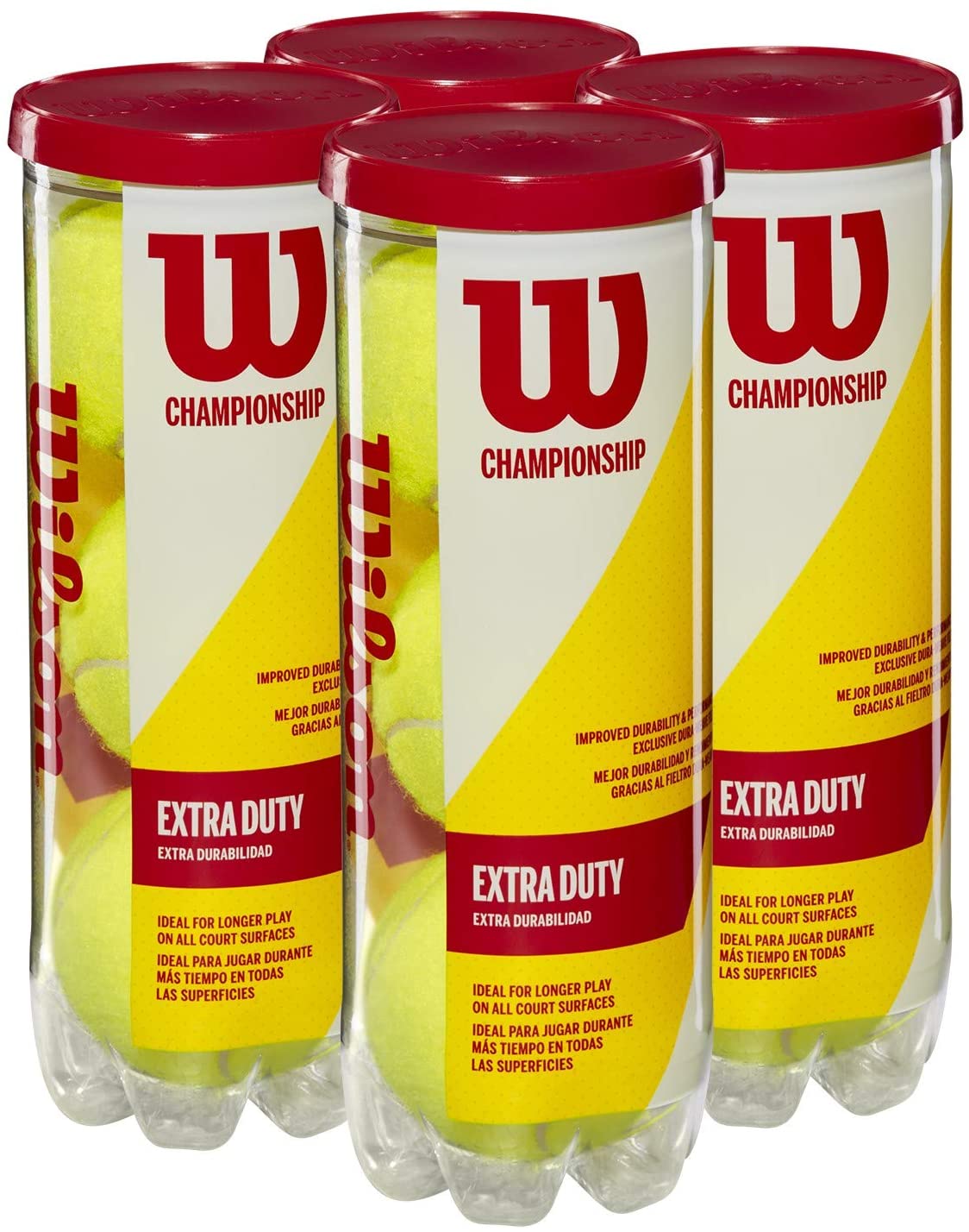 Wilson Championship Regular and Extra Duty Tennis Balls